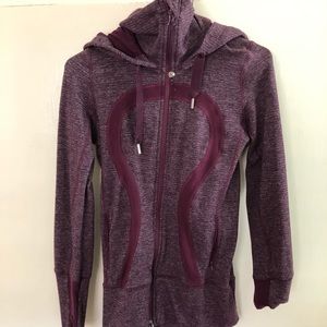 Purple lululemon jacket size 4